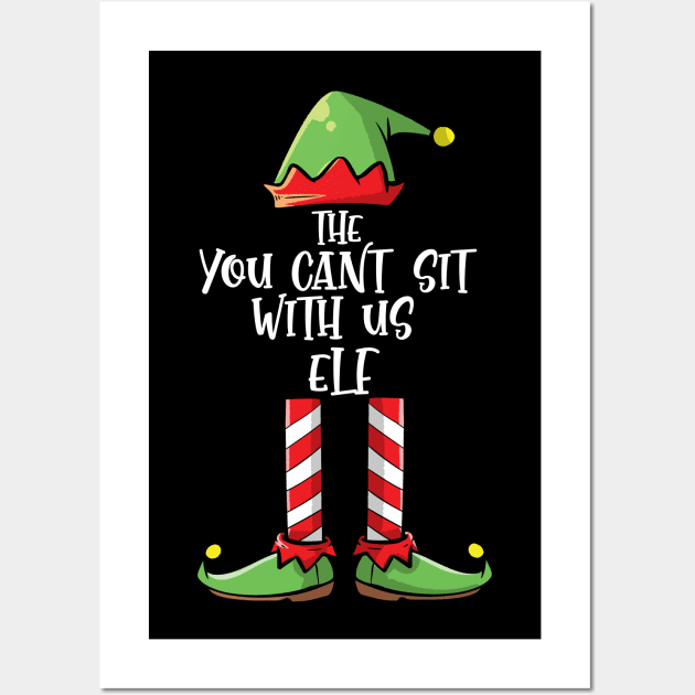 Snarky Sassy Elf Sarcastic Matching Family Christmas Party Wall Art by TellingTales